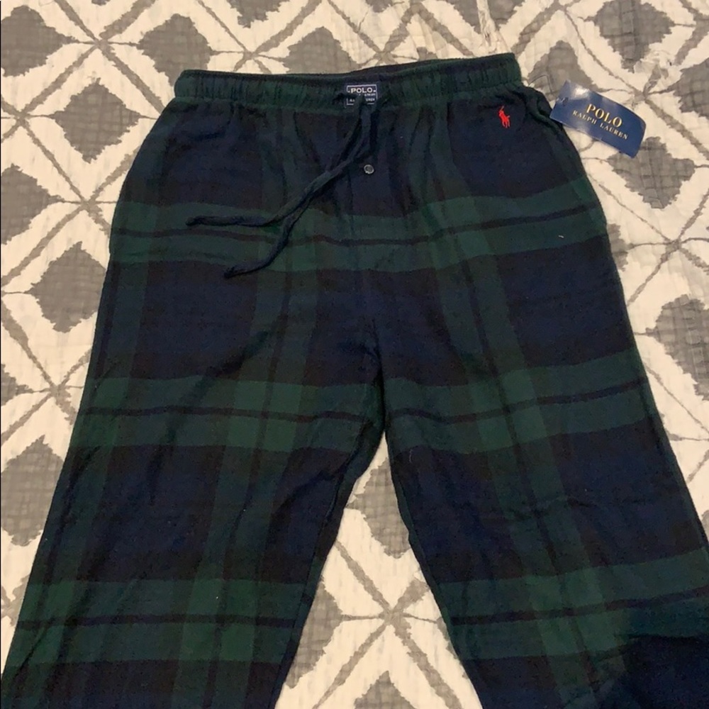 NWT Polo soft flannel pajama bottoms